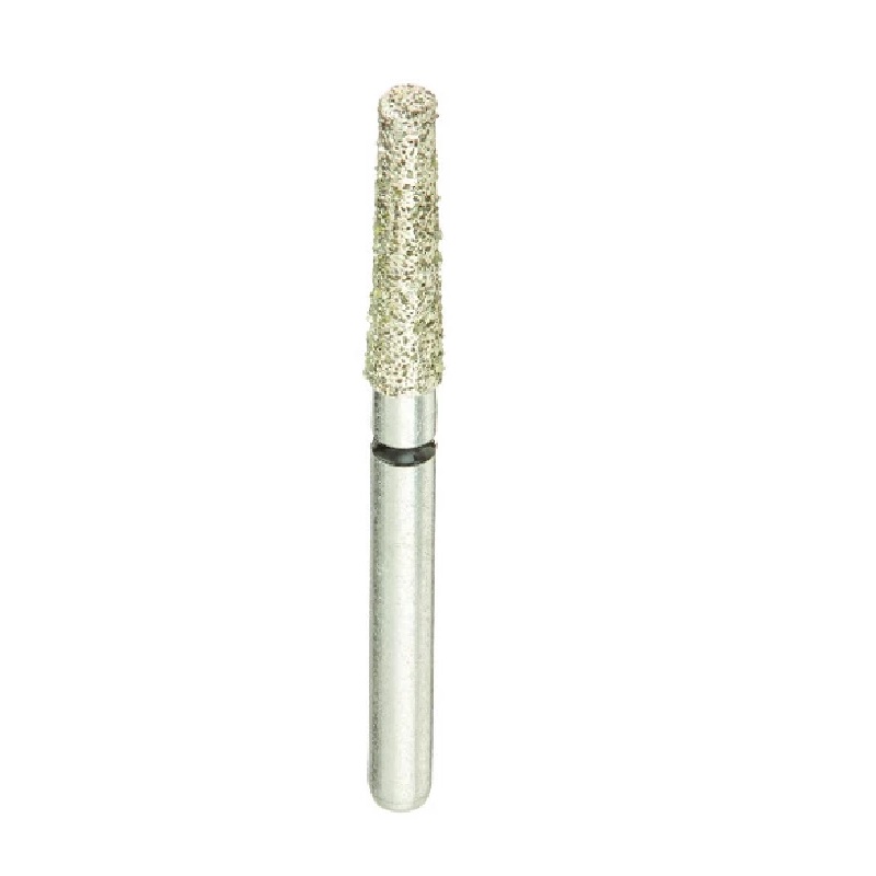 B4LNXC Flat End Taper Diamond Bur Extra Coarse 5pk